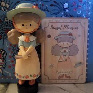 Finding Unicorn × Molinta: "Back to Rococo Series" Sunset Mansion + card + stand